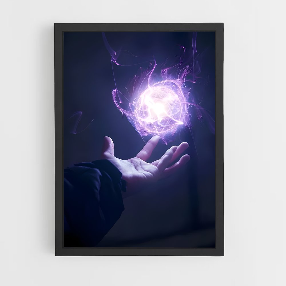 Poster énigmatique d'énergie obscure (vue 2)
